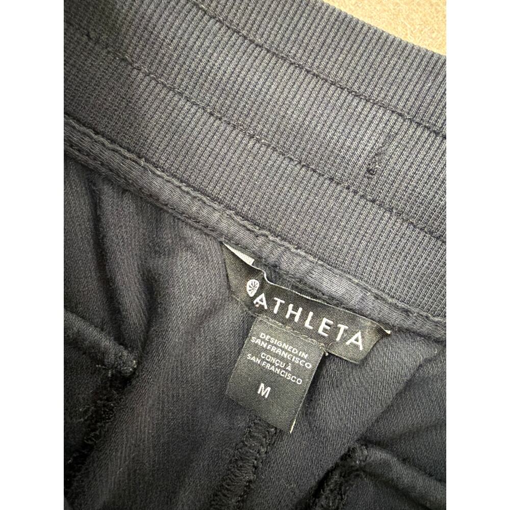 Athleta Farallon Jogger Sweatpants Black size M - Picture 7 of 7